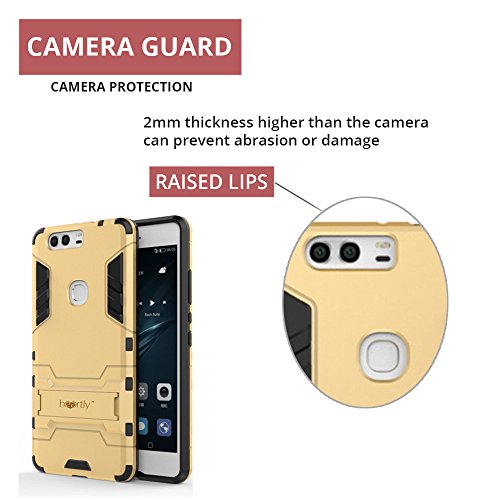Image of Heartly Bumper for Huawei Honor v8 (TPU Champagne Silver)