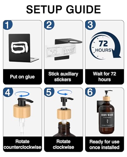 Luxspire Wall Mounted Soap Dispenser 3-Set, 33% Off Code HLVWKIJU