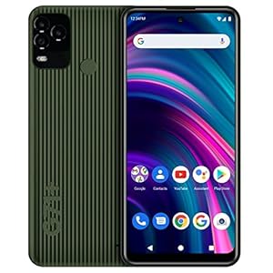 BLU G71+ | 2022 | 3-Day Battery | Unlocked| 6.5” HD+ Display | US Version | US Warranty| 128/4GB | Green