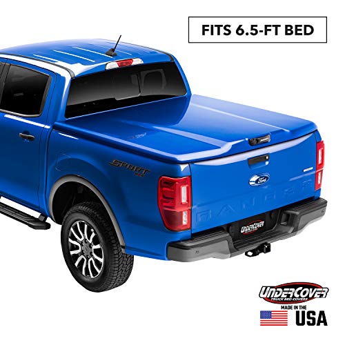 Undercover Elite Lx One Piece Truck Bed Tonneau Cover Uc4128l 1d6 Fits 14 20 Toyota Tundra1d6 Silver Sky 6 5 Bed Sportspyder
