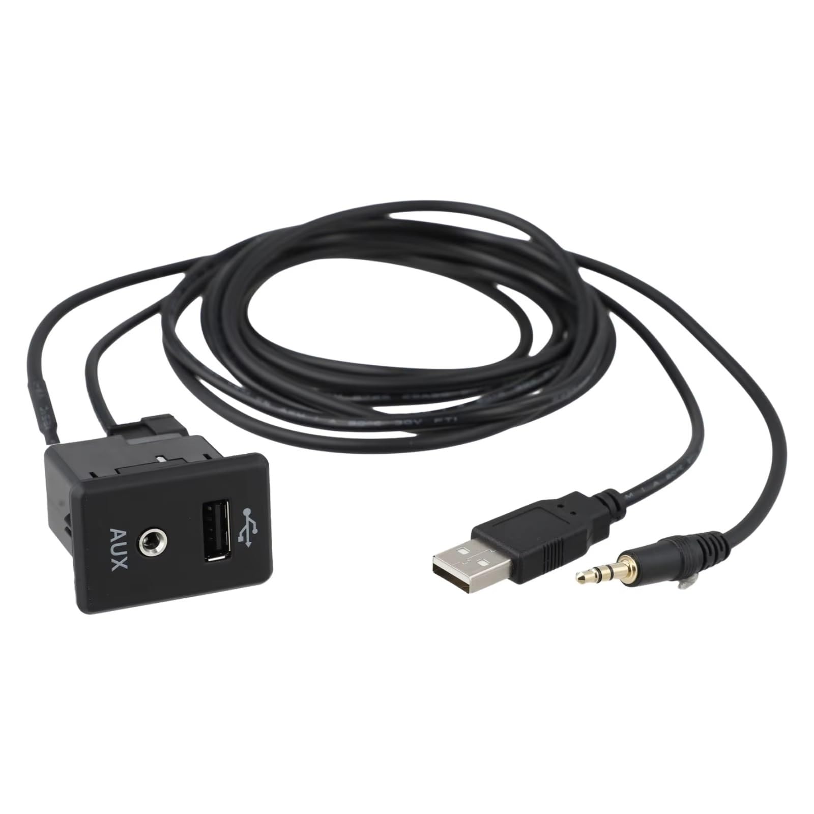 Adattatore Audio AUX USB per Auto, per Nissan, per Rogue, per Frontier 2014 2015 2016 2017, per Kicks 2018 2019 - Cavo interfaccia Audio per configurazione Audio 795405004