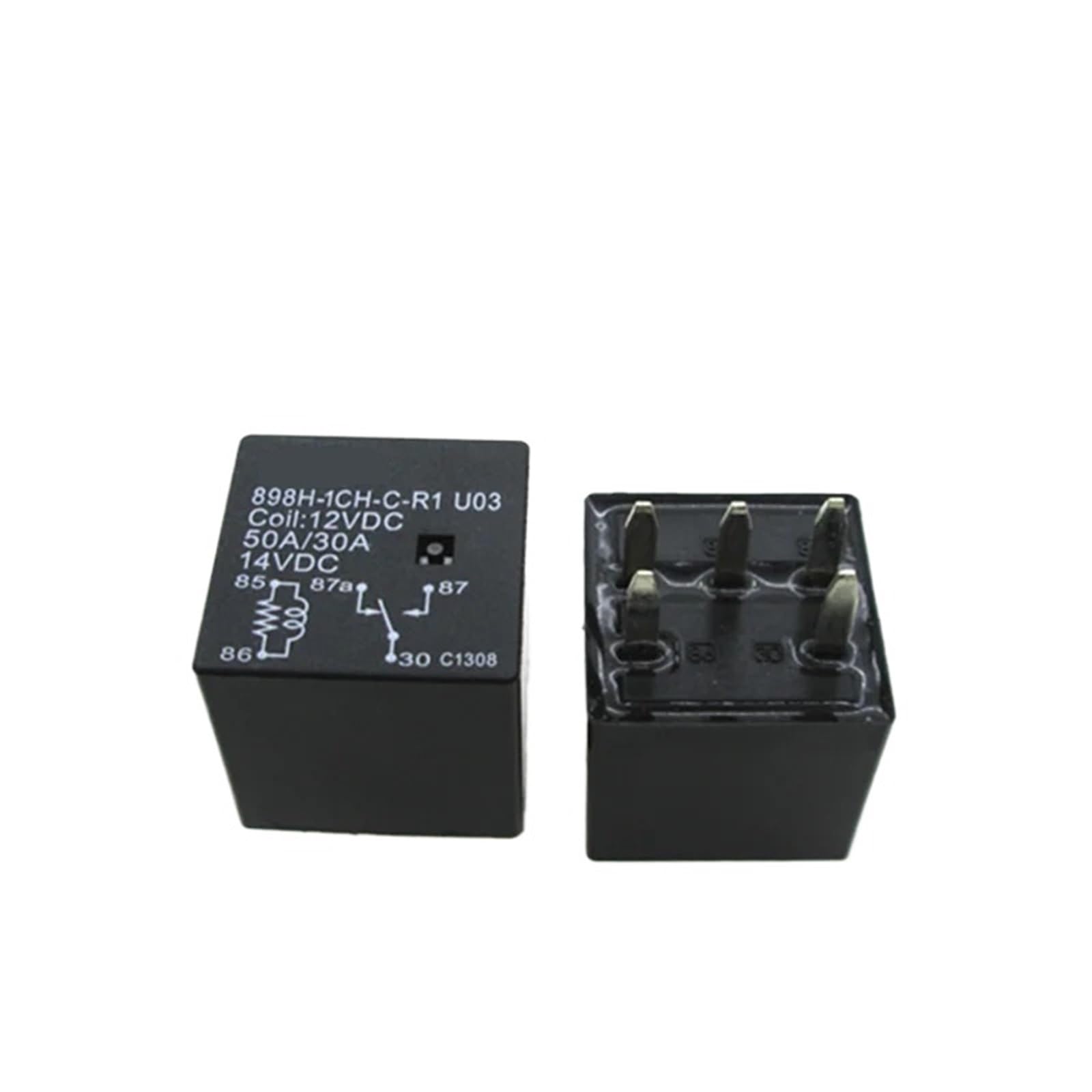 Relais 898H-1CH-C-R1-U03 12VDC inverseur SPDT pour l'électronique automobile