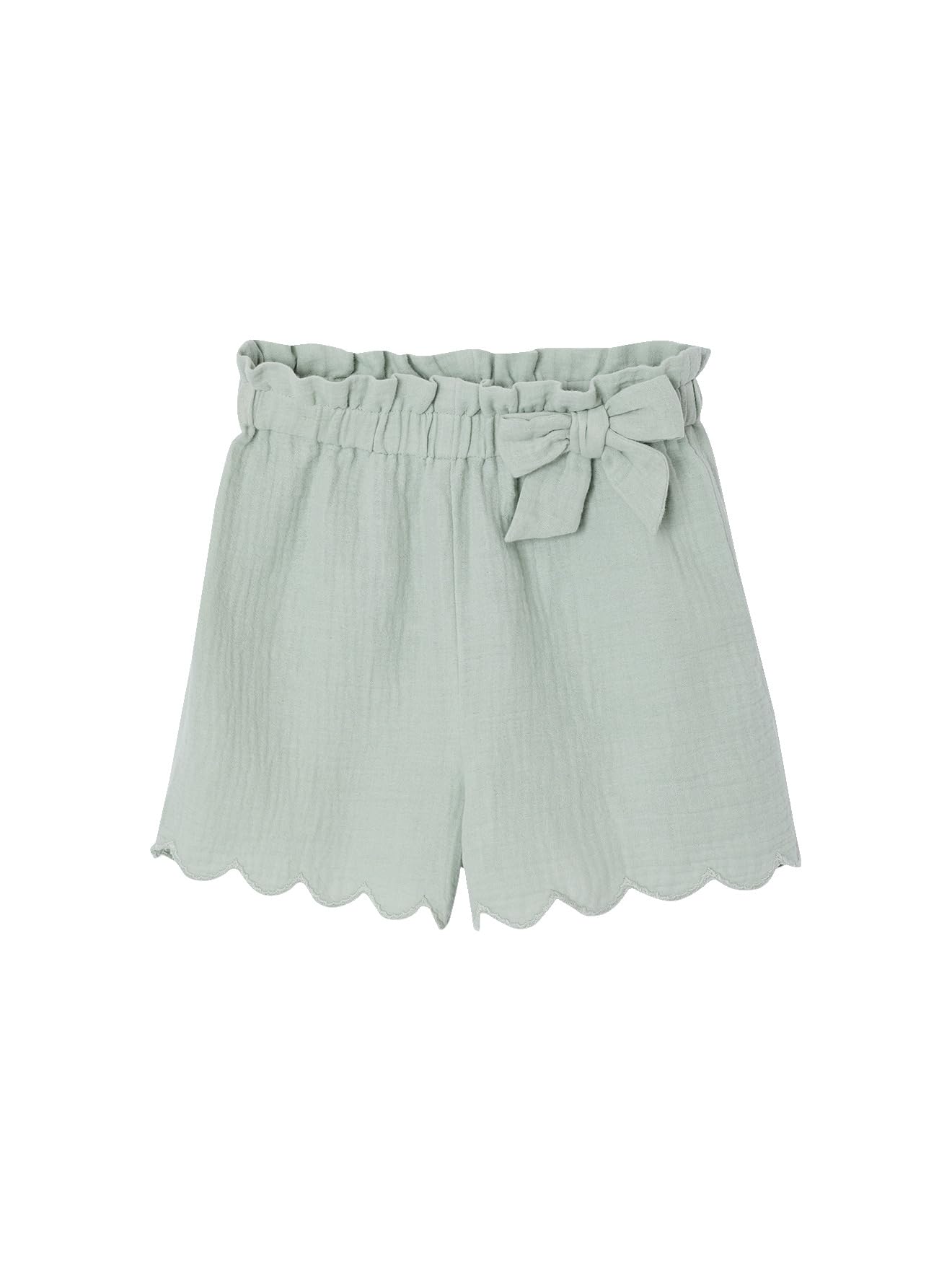 VERTBAUDET Short Fille volanté en Gaze de Coton