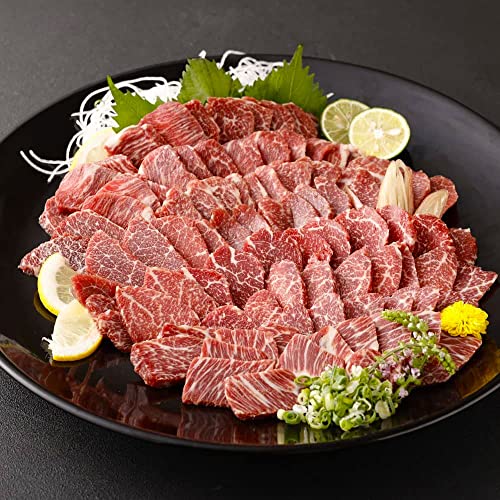 くまもと食彩の力 馬刺し 純国産 熊本肥育 金之桜 上霜降り 20人前 1kg (50g×20) おつまみ