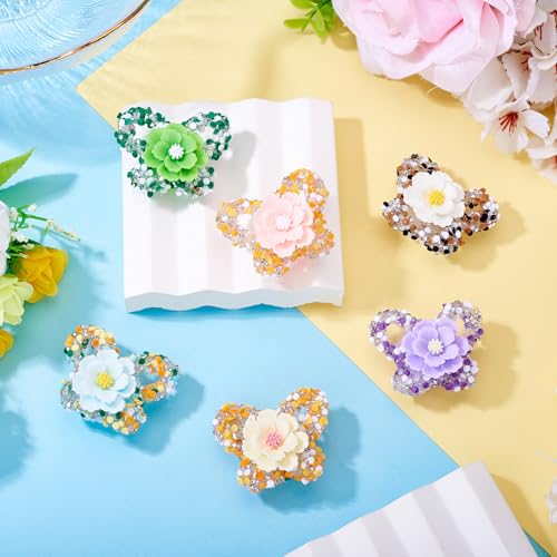 Perles papillon et fleur en strass pour fabriquer un cadeau original