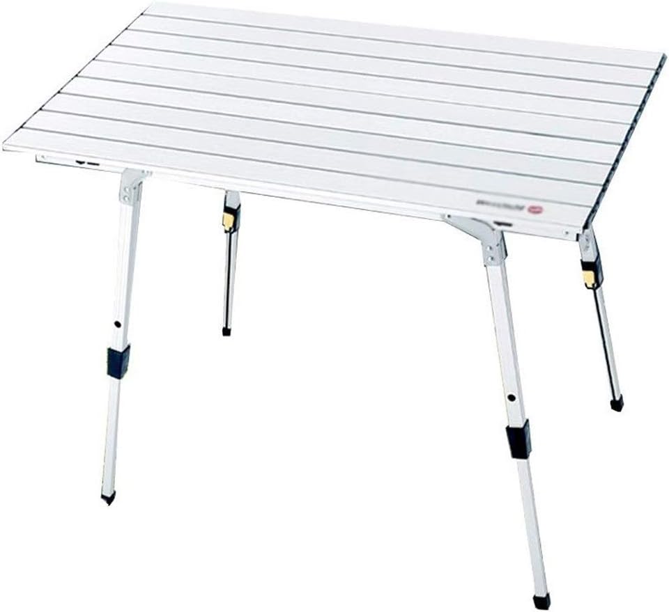 Portable Aluminum Folding Table Light Weight Outdoor Roll Up Camping Picnic Table