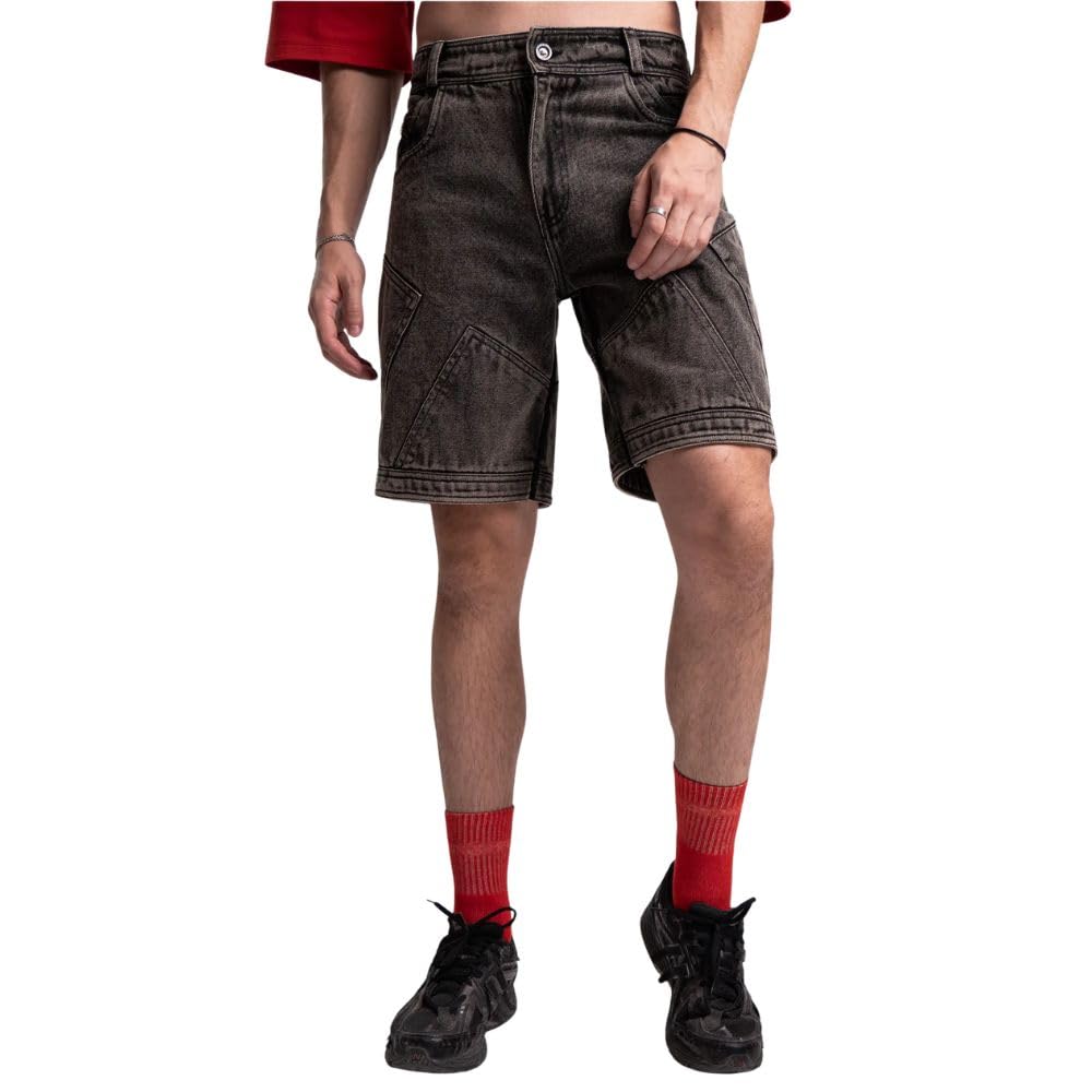Men Denim Shorts-picture-37