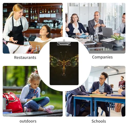 Porte-bloc A4 pour restaurant et prise de commande efficace Libellule D'or - 4