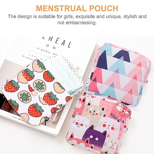 2 Bolsas Porta Toallas Menstruales Leopardo miniatura 6