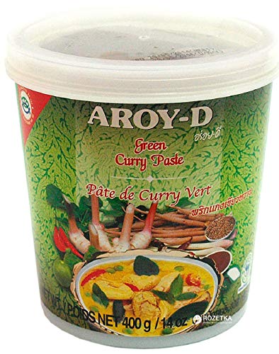 14oz Aroy D Green Curry Paste (Pack of 1)