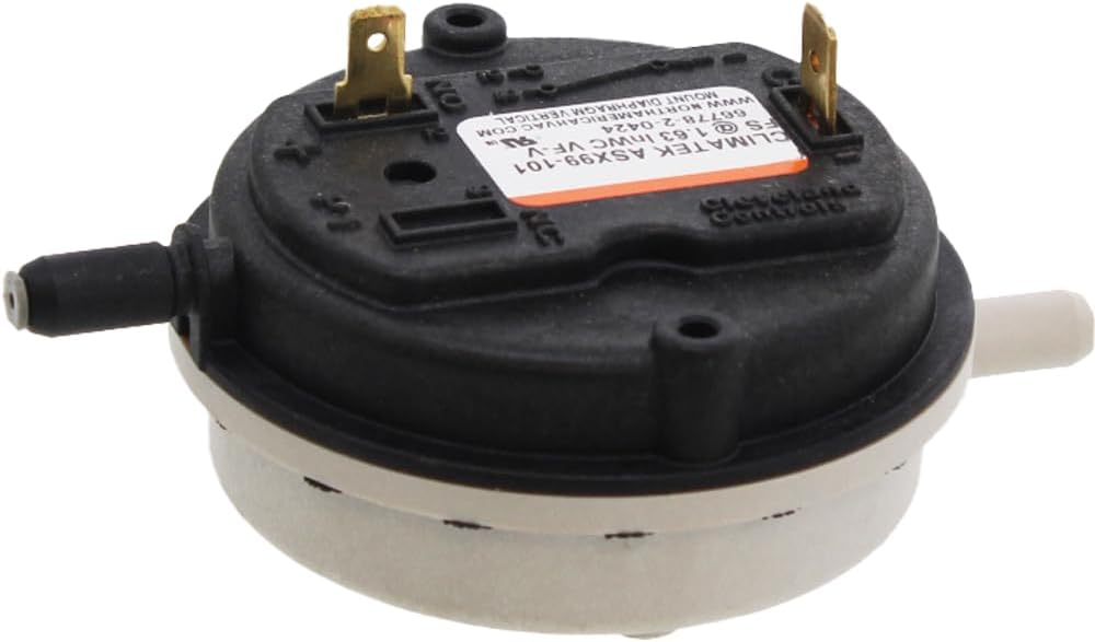 Furnace Air Pressure Switch Replaces Honeywell Part # HK06NB123 - Without New Mounting Bracket