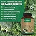 Pomona Wellness Super Greens Supplement, Full of Superfood Vitamins & Minerals, Fruits & Vegetable, Greens Powder for Bloating and Digestion, Gut Health, USDA Organic, Non-GMO, 120 Tablets