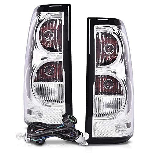 PIT66 Tail Lights Pair Fit Chevy Silverado 2003 2004 2005 2006