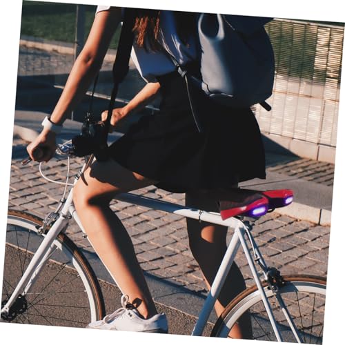 Selle de vélo de montagne pour sécurité nocturne en ville