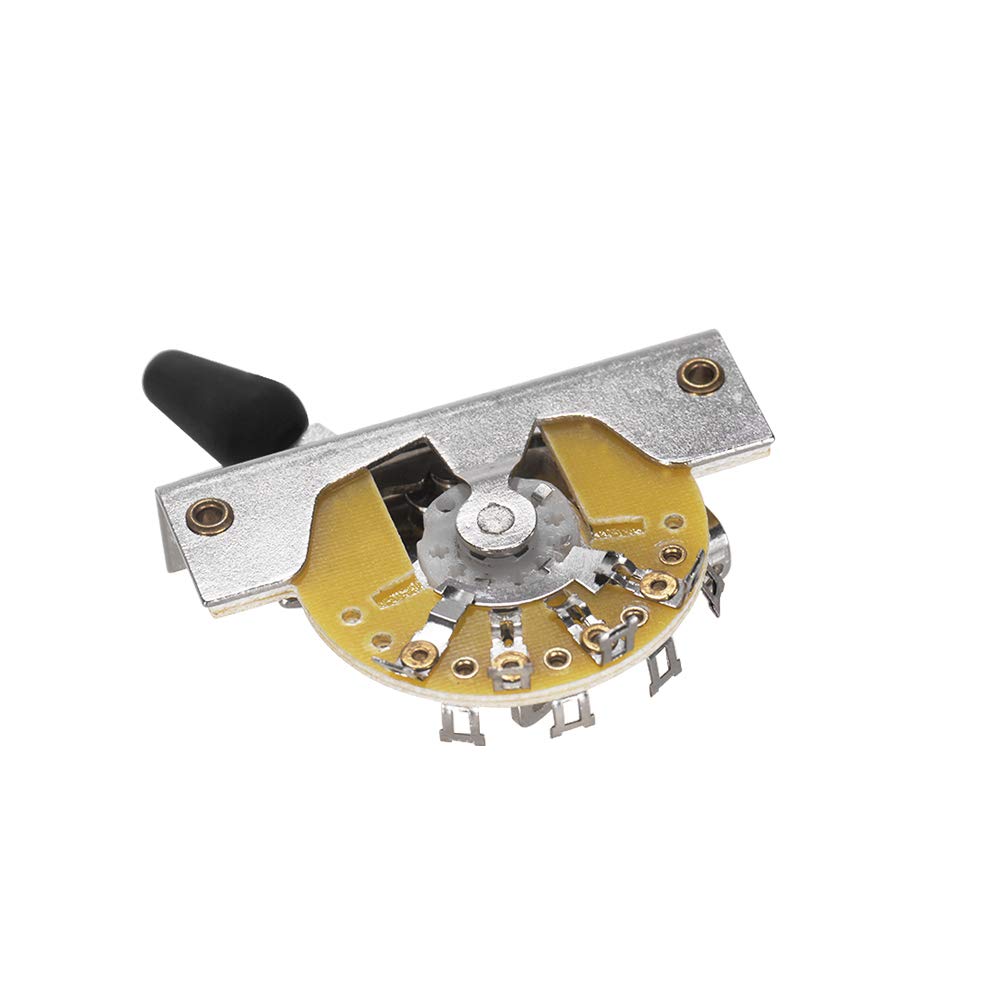Przełącznik gitarowy Vintage Style 3-Way Guitar Switch 3-pozycyjny Pickup Selector do gitar elektrycznych TL ze śrubami mocującymi