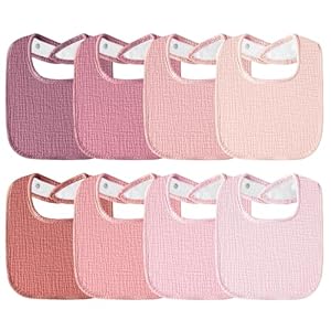 Kewlife gift Muslin Baby Bibs Cotto...