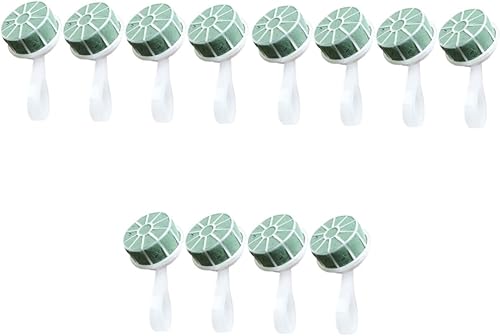 Abaodam 12 piezas de ramo de flores de boda de imitación floral artificial arreglo floral boda nupcial mango floral mango de espuma flor mango