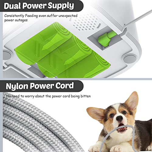 Dokoo Automatic Cat Feeder App Control - Wi-Fi Enabled Smart Cat Food Dispenser with Portion Control & Timer Setting… - Image 7