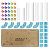 Air Tubes Toys Expansion Pack - Air-Powered STEM Building Toys - Learning Toys, STEM Toys for 3+ Year Old Boys & Girls Birthday Gifts(Blue