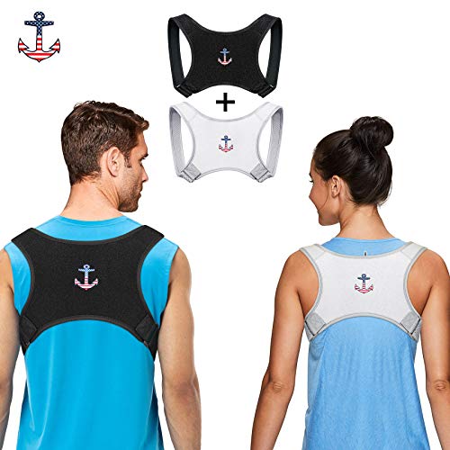 YTM YAN Posture Corrector for Men and Women Under Clothes, Upper Back Support