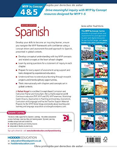 Spanish for the Ib Myp 4&5 (Emergent/Phases 1-2): Myp by Concept Second Edition: By Concept