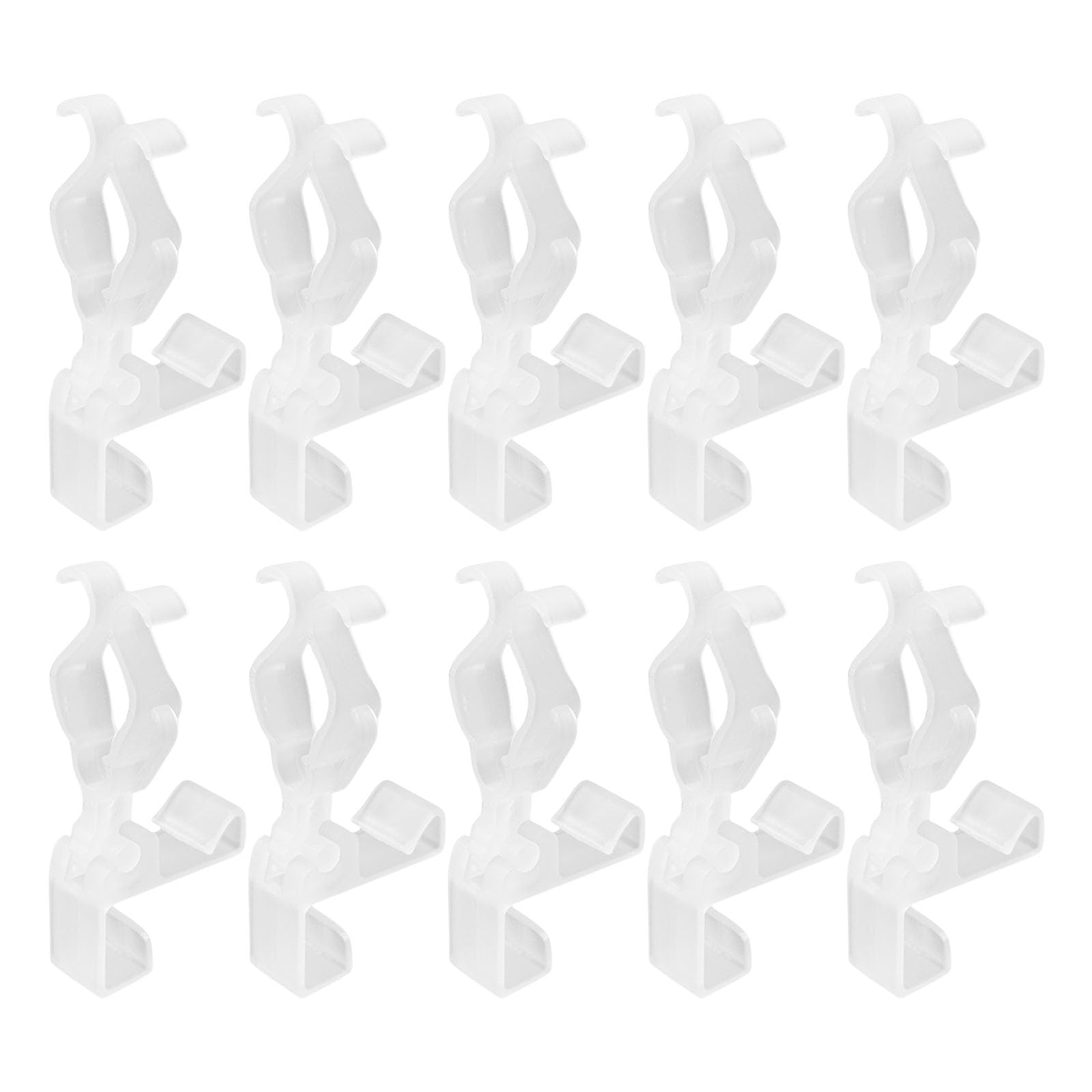 Hsioluted Modifiable Holiday Light Clamps for Roof Gutters Bends Insulated Plan Permanent Polystyrene Suspended Clamps Roof Border Light