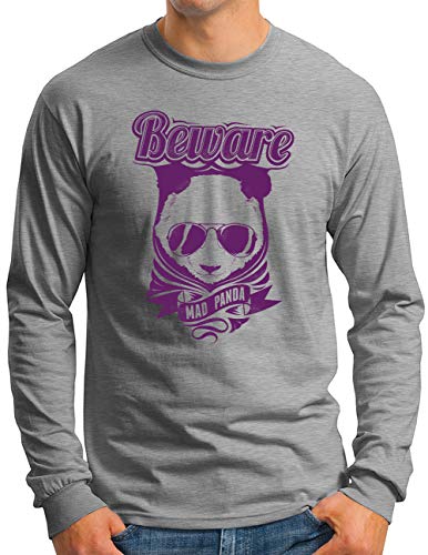 T-shirt manches longues ours cool pour vos sorties décontractées OM3