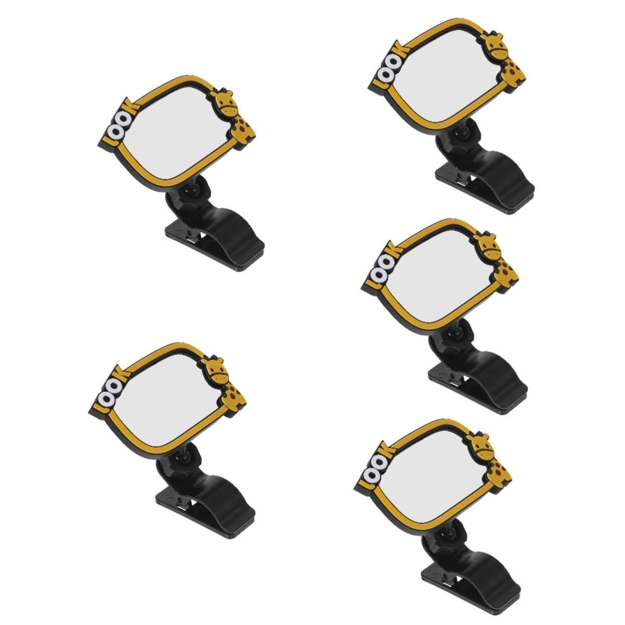 Milisten 5 Pièces Rétroviseur de Clip pour Observation Arrière Installation Facile pour Surveiller