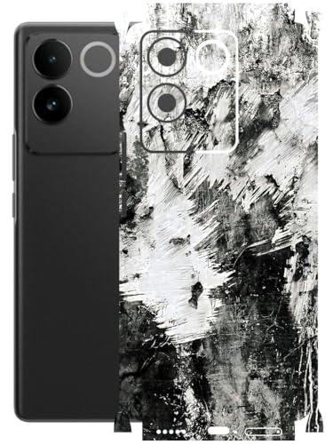 Image of AtOdds - Full Body Back Screen Guard Protector Film - Lamination Wrap Skin Sticker Compatible with IQOO Z7 PRO (5G) | Scratchproof Matte Finish (Messed)