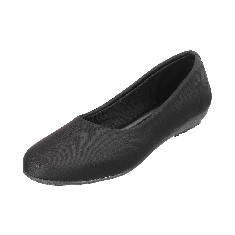 Walkway Womens Flat Ballerina Black Ballet (31-4948) (B09SJVSFHN) Amazon Price History, Amazon Price Tracker