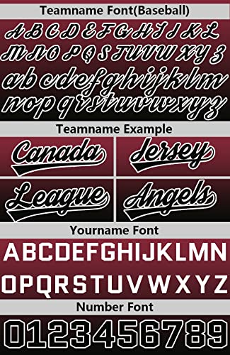Custom Gradient Baseball Jersey Stitched/Printed Personanlized Hip Hop Shirts Sports Uniform for Men/Women/Youth/Preschool miniatura 5