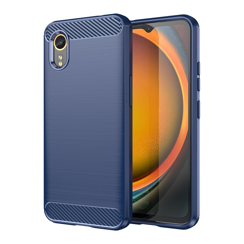 Image of Basic Case for Samsung Galaxy XCover 7 (Carbon Fibre Blue)