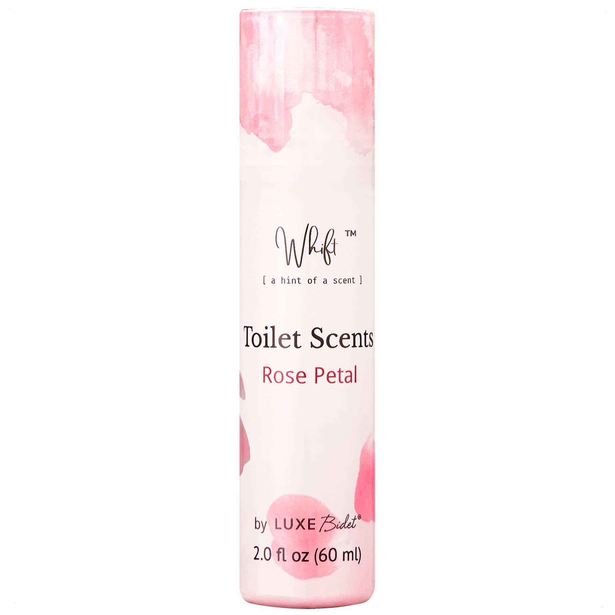 Luxe BidetWhift Toilet Scents Drops , Rose Petal, Classic Home Size - 2 oz / 60 mL