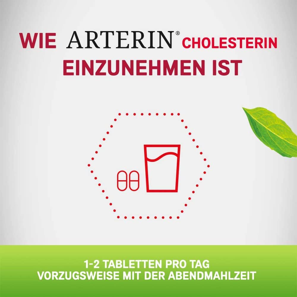 ARTERIN Cholesterin Tabletten, 30 pc Tablettes