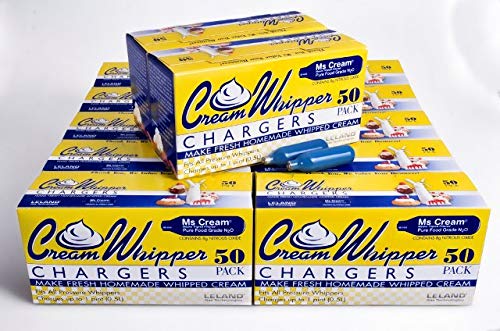 Leland Ms Cream 8g N20 Cream Whipper Chargers Two 50 Packs