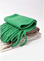 Vista 53 de Bufanda grande y gruesa de gran tamaño, esponjosas, de lana grande, gruesa, cálida para invierno