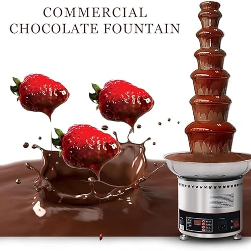 Fuente de Chocolate Comercial Acero Inoxidable 4 Niveles miniatura 2