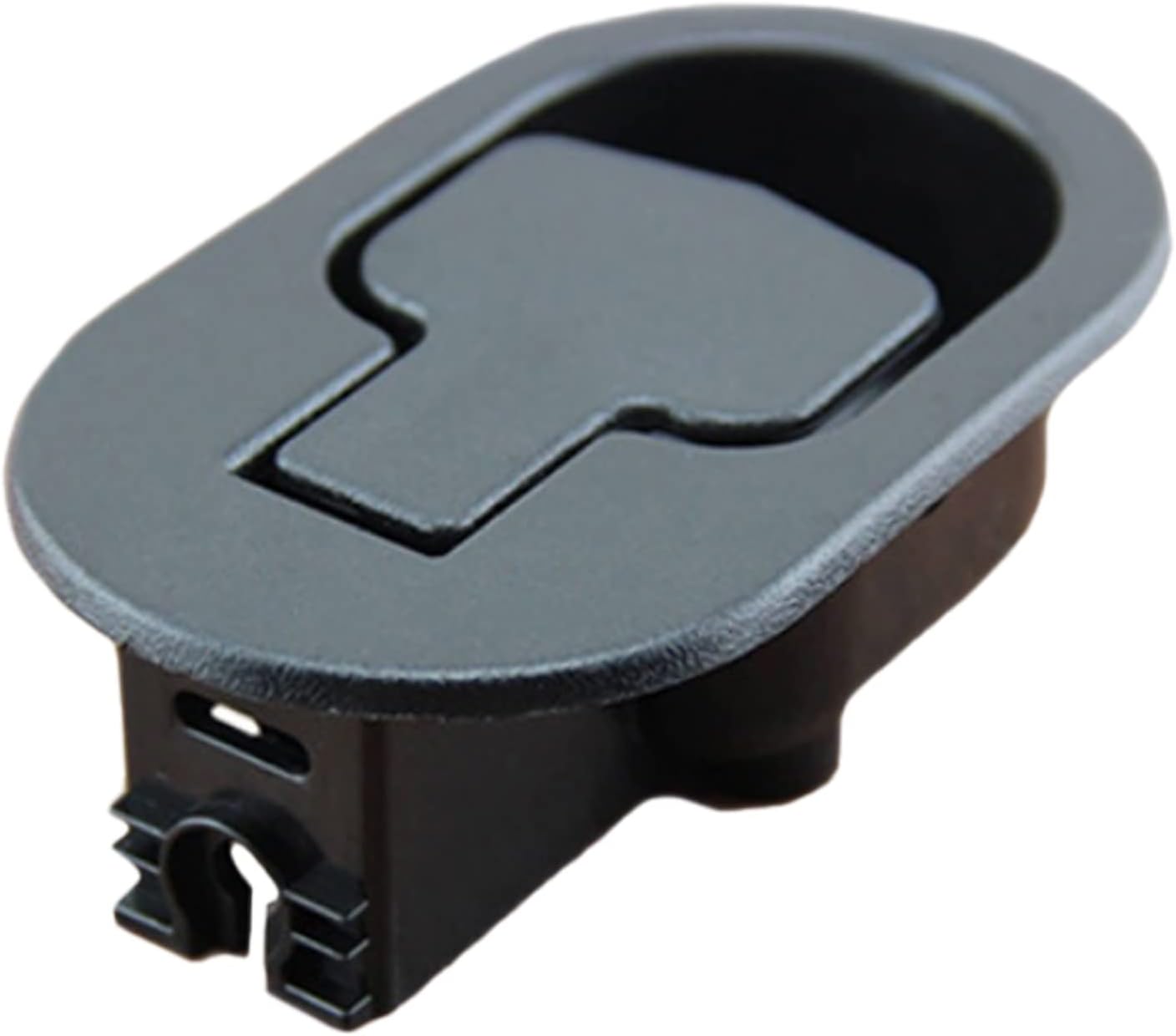 Recliner Handle Replacement - Black Metal, Aluminum - Universal Fit for Most Brands - Includes 1pcs