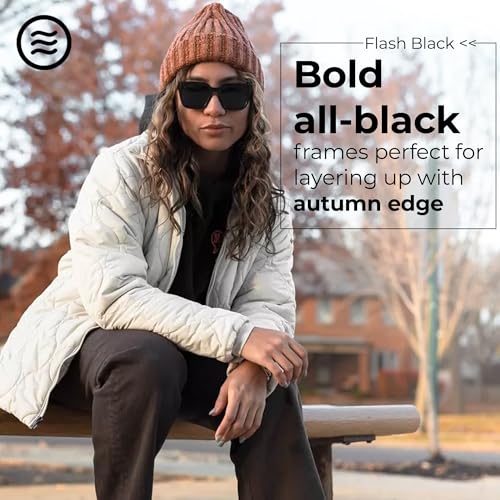 NEVEN Venice Polarized Sunglasses - Fashionable Retro Glasses - Rectangle Sunglasses for Everyday Wear2