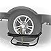 Camco Eaz-Lift Trailer Tire Leveler - for Light Single Axle Trailers & Load Rating of 2000lb - Features Heavy-Duty Powder-Coated Steel Design & Embossed Tire Pads for Added Traction (48845)