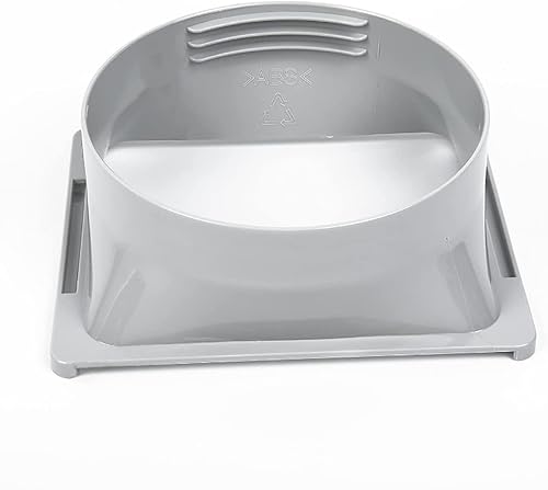 Acoplador de manguera de escape de aire acondicionado portátil, extensión de acoplador de manguera de CA de 5.9 pulgadas6 pulgadas, adaptador de