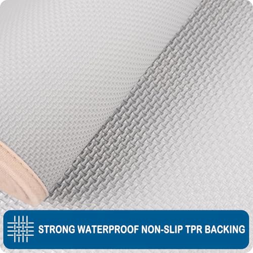 Image of ishro home Engineered Polyester Retro Series Premium Kitchen mats for Floor Anti Slip | Machine Washable | 2 Pcs Kitchen mat | 18''x54 & 18''x28'' | (Medallion Retro)