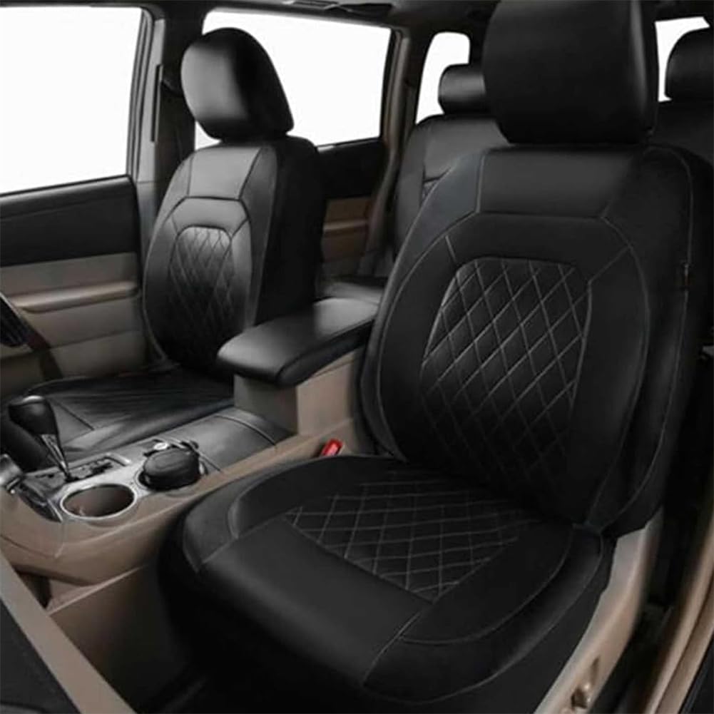 2 Piezas Completo De Fundas De Asiento para Mercedes Sprinter (2018+) [RWD Only], Fundas Asientos Coche para Conductor y Copiloto Interior Accesorios Asientos