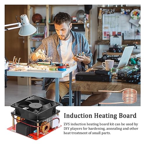 Placa de calentamiento de inducción ZVS 1000W para piezas de bricolaje con bobina 12-48V 6
