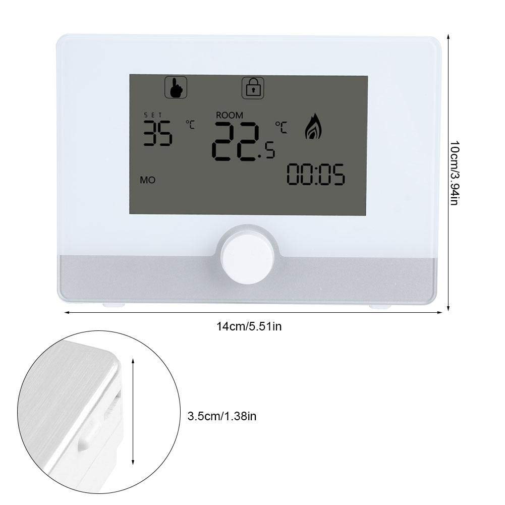 Controlador de Temperatura de termostato programable Digital Fait para de calefacción de Caldera suspendido Utilizado para el Equipo de calefacción eléctrica(2#)