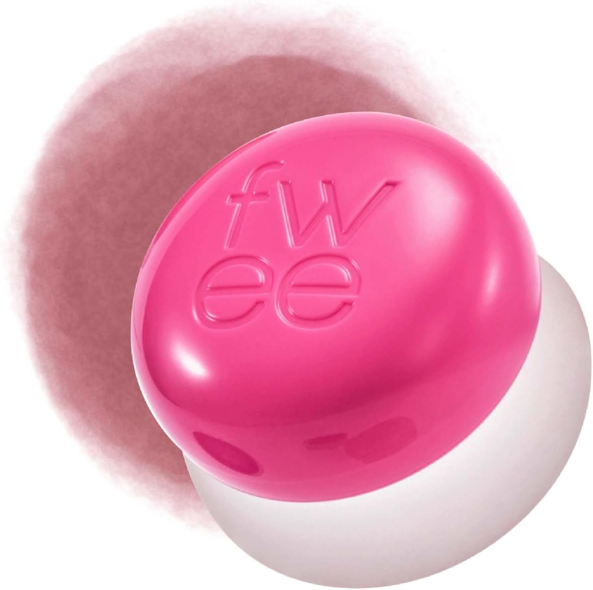 fwee Blurry Pudding Pot | Airbrushed Blush & Lip, Buildable Pigment, Long-lasting, Lightweight, Easy to Blend, Natural Soft Matte Finish - Sth (Dusty Pink) | 0.17 oz