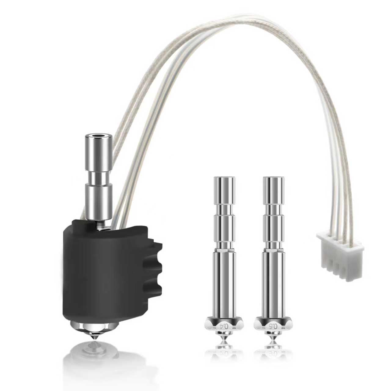 IdeaFormer 3 pezzi Kobra 3 Max Hotend Set Quick-Swap Integrated Extruder Hotend con ugello in acciaio temprato 0,4 mm 0,6 mm per Anycubic Kobra 3 Max/Combo