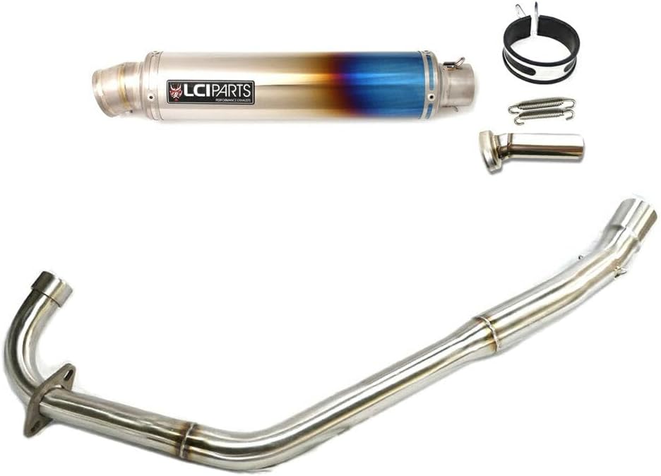 ZX-14R ZZR1400 ZX14R 2012-2022 LCIPARTS ショートステンレススリップ