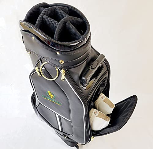 Golf Bag with Wheels Black