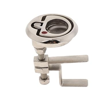 VMS INDIA Boat Stainless Steel Cam Latch Marine Hatch Pull - Low Maintenance Hardware